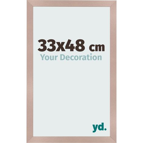yd. - Cadre photo 33x48 - Rose Ancien - MDF - Bologna (1/5)