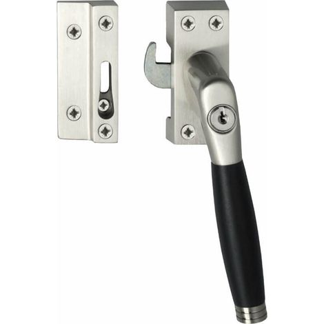 Fermeture de fenêtre Ton 222 Verrouillable droit nickel mat - 0019.661651A