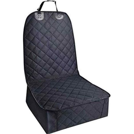 Housse De Siege De Voiture Pour Chien - Imperméable Anti-Rayures - Convient Sièges Avant Arrière Camions Vus - Noir - 1 Pièce (1/5)