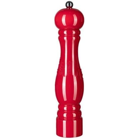 (Rote) Pfeffermühle – 25 cm – Buchenholz – Rot – Manuell