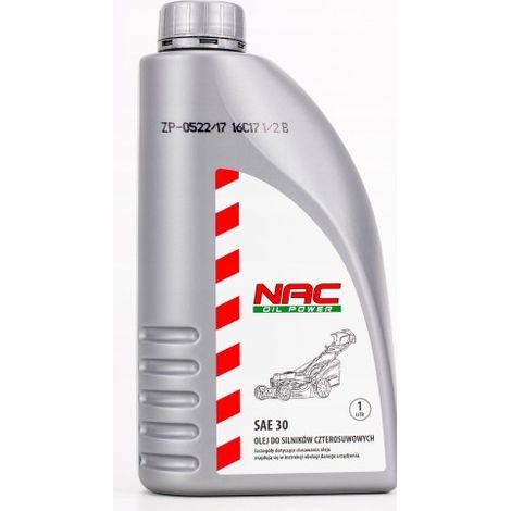 Nac olej do kosiarek sae 30 1l 4-suw