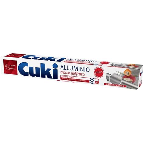 Cuki alluminio 8 mt