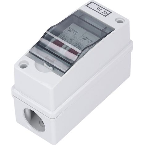 Disjoncteur miniature 2P étanche pour installation électrique 230V-400V