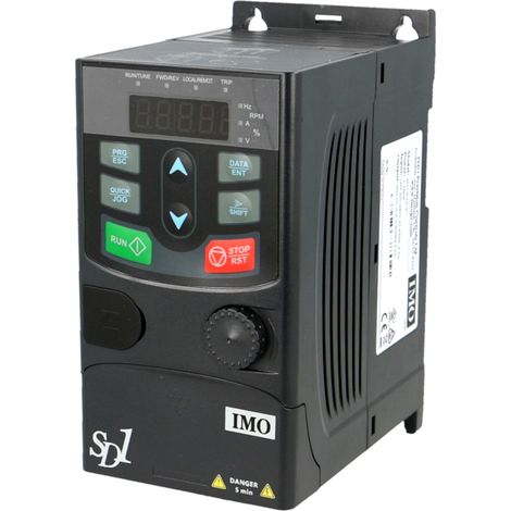 Sd1-4.2a-21 Variateur De Fréquence Mono Tri Pour Moteur Triphasé 0.75kw - Alimentation Tension 220v - Imo Sd1