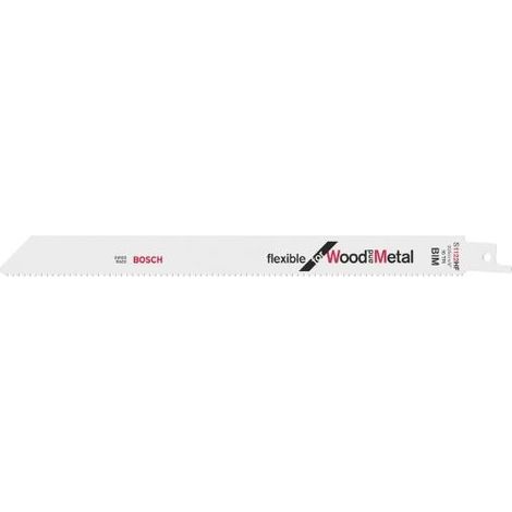 Bosch S 1122 HF lama di seghetto alternativo bi-metallo 225 mm