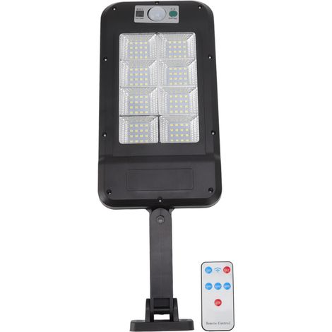 Lampe murale LED à induction de présence humaine, étanche et télécommandée, pour éclairage public solaire extérieur. (1/5)