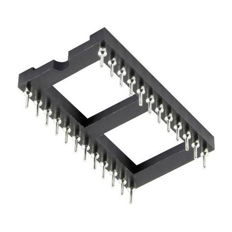 Support de circuit intégré, pas : 15,24 mm, nombre de pôles : 48, 1 pièce S838561 (1/2)