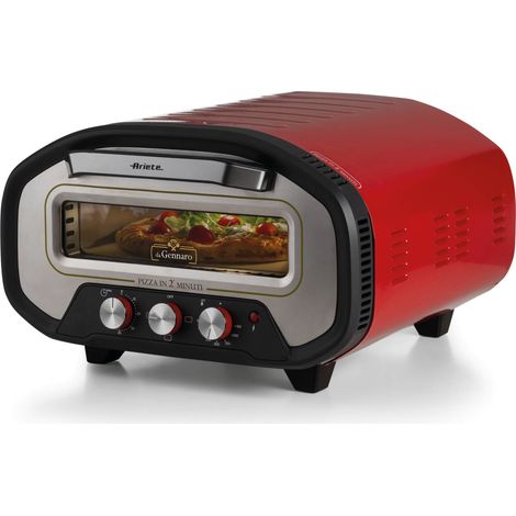 Ariete 3901/00 Pizzamacher/Ofen 1 Pizza/Pizzen 2200 W Rot