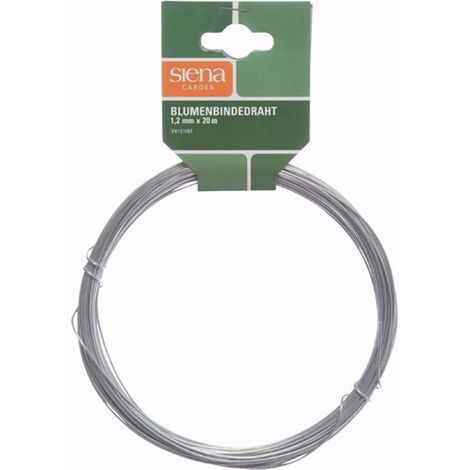 Blumenbindedraht verzinkt 1,2 mm x 20 m (1/2)