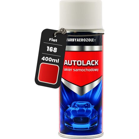 Pintura en aerosol para coche Fiat (Alfa Romeo) 168F Rosso Speed Rojo 400 ml (1/4)