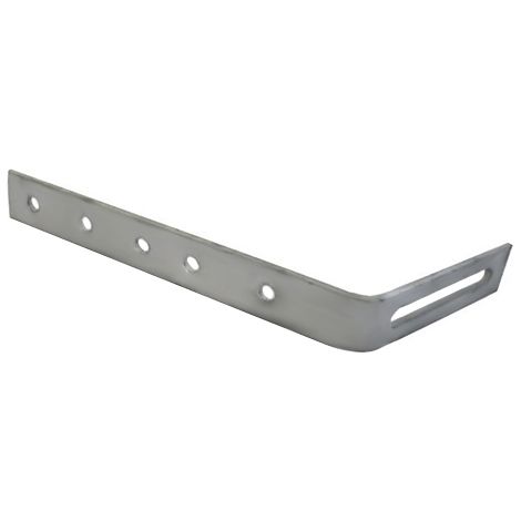 First Plast – Hampe galvanisée 150 mm – Élément de fixation pour gouttière PVC – Pour profilés 25, 33 et carrés BEST (1/2)