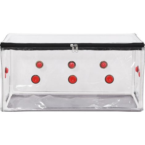 Kit para el cultivo de setas en interiores: pequeño invernadero plegable y transparente, que incluye una bolsa de cultivo transparente y una bolsa para cultivar setas. (1/4)