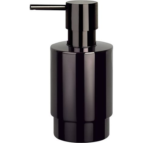 Distributeur de Savon Inox NYO Noir Titan Spirella (1/2)