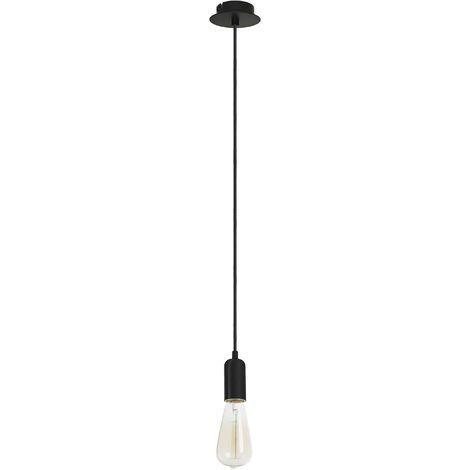 Suspension A TU ESTILO E27 60W Noir (1/3)