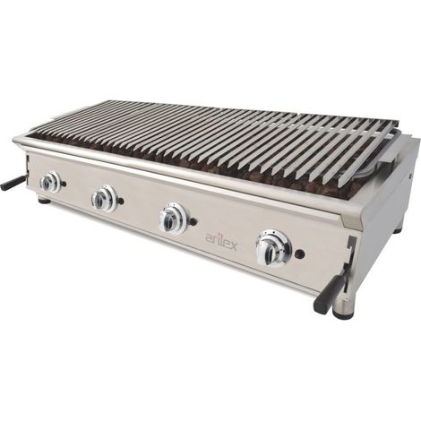 Grill à gaz - 130 cm - Pierre de lave - 130BAR - Arilex