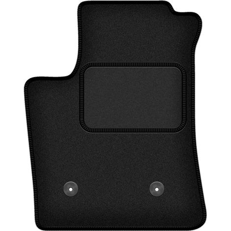 Alfombrilla de terciopelo para el conductor para: Renault Austral E-tech HEV SUV (2022-) negra