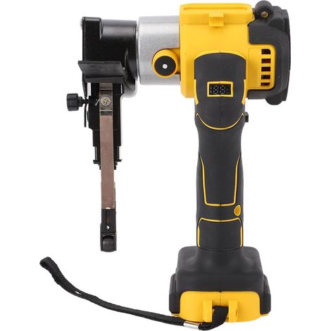 Ponceuse à Bande sans Fil 700W sans Fil avec Moteur Brushless 1700m/min Ponceuse à Bande Silencieuse pour Bois Métal Plastique Bras Rotatif 360° Bandes Abrasives Facilem (1/5)