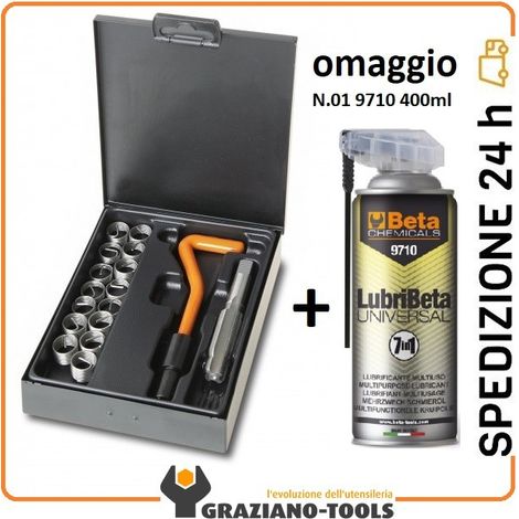 Set ripristino filetti candele  beta 437c - M14x1,25 (1/2)
