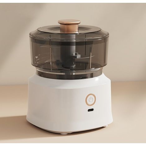 Hachoir à ail électrique, appareil de cuisine multifonctionnel, coupe-légumes électrique sans fil, presse-ail