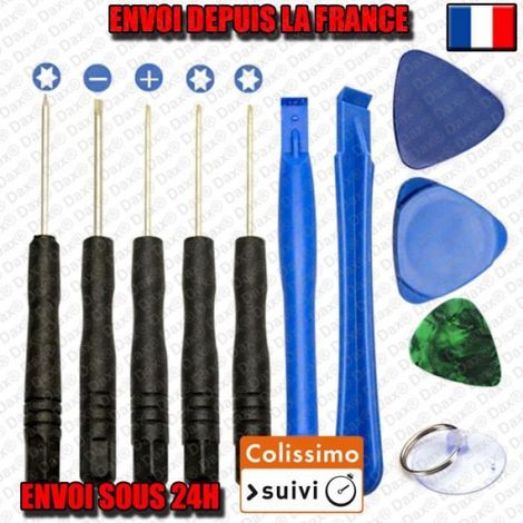 Kit De Demontage - 11 Pieces - Pour Smartphones Tablettes Ipod - Outils Reparation Electronique - 1 Unite