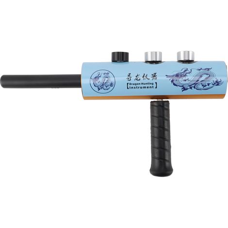 Rilevatore di Feng Shui portatile, dispositivo di misurazione dell'energia della Grotta del Drago, profondità regolabile 20 m, portata 1000 m, alimentazione 100-240 V con spina UK, [Grigio, 1042 g] (1/4)