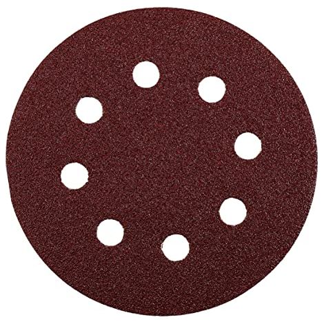 KWB Einhell 49491800 5er-Set Quick-Stick Schleifpapier 115mm 2x40/2x120/1x240