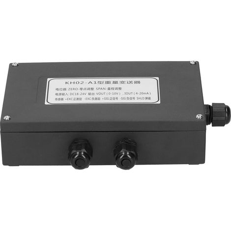 Transmetteur de pesage, capteur, fournitures industrielles, sortie de signal de tension 4-20 mA, 0-10 V (1/5)