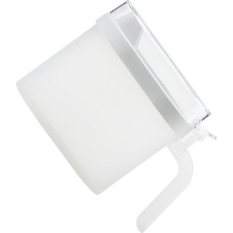 Bouteille d'huile en plastique avec poignée, 5,1 l, distributeur de sauce blanche pour huile de cuisson et sauce soja en cuisine