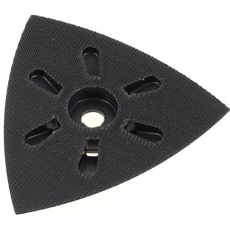 Plaque vibrante pour ponceuse – Accessoire pour bois dur – Compatible avec outils multifonctions Bosch – Références équivalentes 2609002737 (1/2)