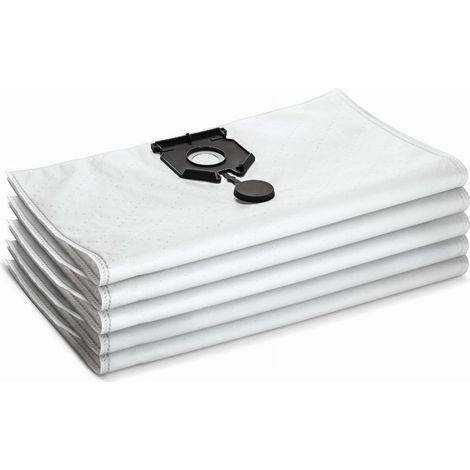 Kärcher – Filtres de toison 40 / 50 litres 28891550 – Sac filtrant classe M pour aspirateurs NT 40/1 et NT 50/1 – Résistant à la déchirure (1/3)