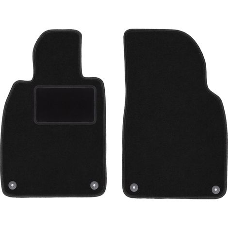Tappetini anteriori neri per: Porsche 911 (tipo 991) coupé, targa, cabrio (2010-2019) (1/5)