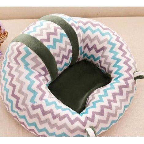 Sofa Bébé Support Assis Fauteuil Siège Bébé Apprentissage Transat Bébé Chaise 4545cm Imprimés Vagues