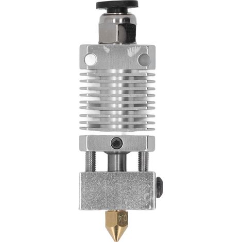 Extruder-Druckkopf mit 0,4-mm-Düse, Gewindeanschluss, Hotend für 3D-Drucker, silbernes Zubehör (1/5)