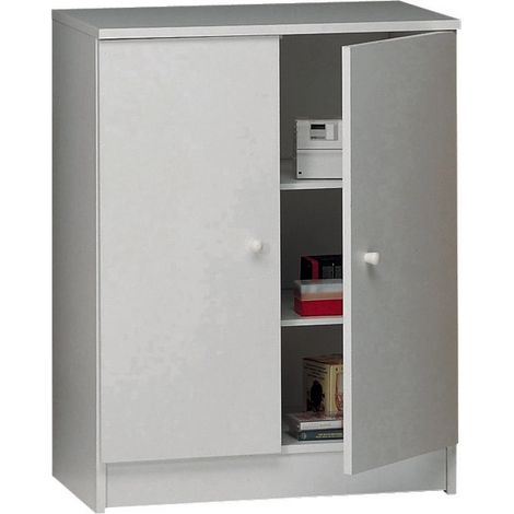 mobile 2 ante bianco, 62x80x34 cm (1/4)