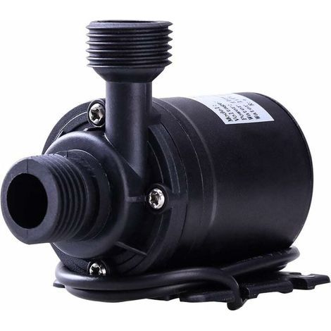 12V DC 800 l/h 5m Bürstenlose Tauchpumpe für Solarzirkulationssysteme, Wasserpumpen und Poolbrunnen (1/5)
