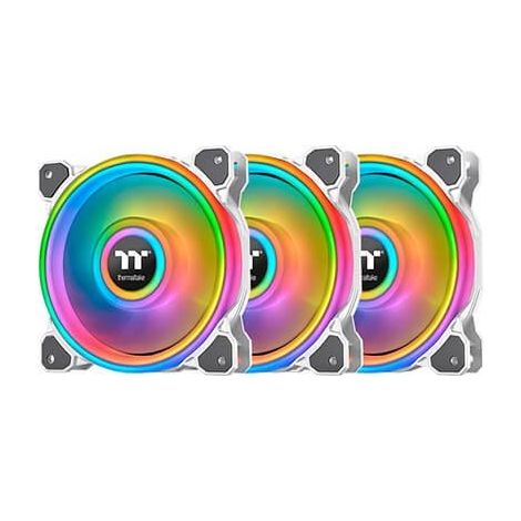 Thermaltake Riing Quad 12 RGB Case per computer Ventilatore 12 cm Bianco (Thermaltake Riing 12 RGB Radiator Fan) (1/5)