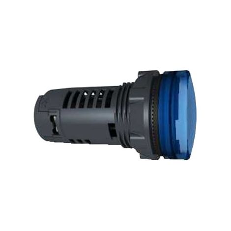 Voyant lumineux complet LED Schneider Electric Bleu 24V c.a. / V c.c., Ø découpe 22mm, IP66 ( Prix pour 1 )