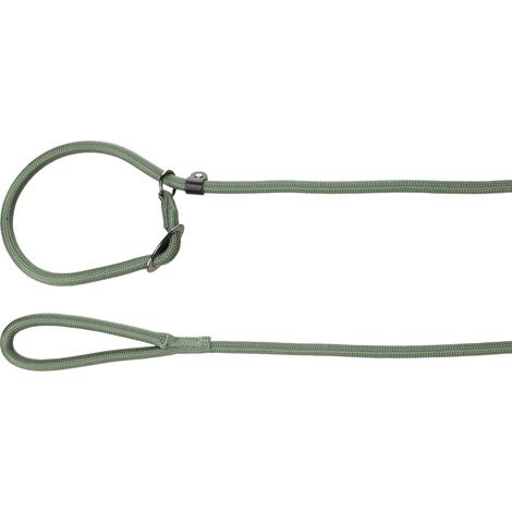 Chien Laisse Anti-Traction Kaki 1,3m 12mm