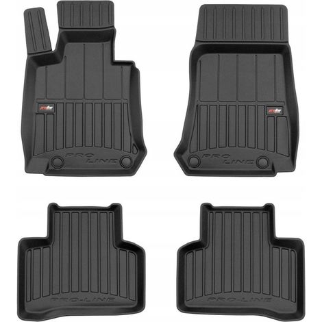 Tapis en caoutchouc, tapis de porte et bac 3D pour Mercedes EQC 2019-2023 (1/5)