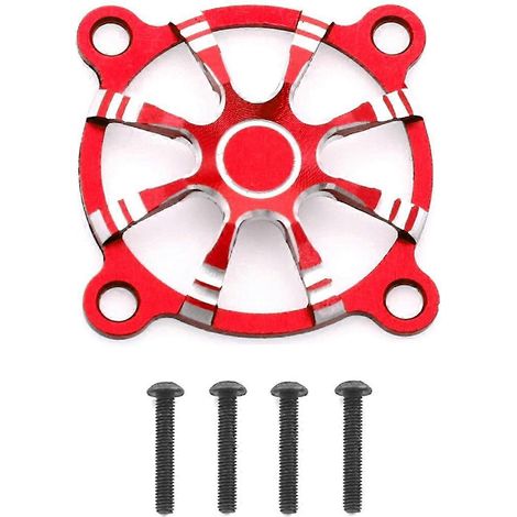 30 x 30 mm Lüftungsgitter aus Aluminiumlegierung für RC-Motoren (rot) (1/5)