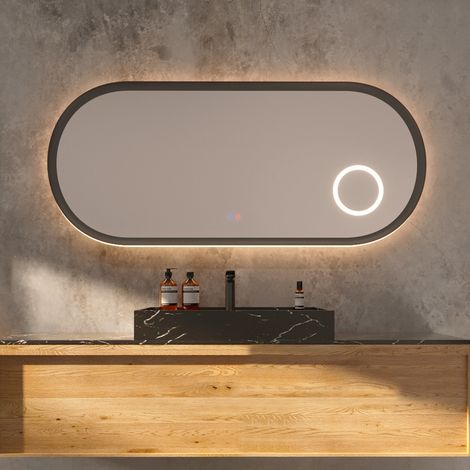 espejo de baño con luz LED