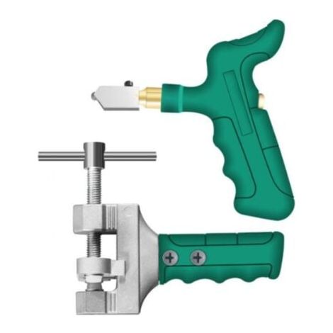 Outillage Coupe-verre professionnel Carrelage Coupe-céramique Coupe-main Pinces à briser le verre Kit d'outils (1/4)