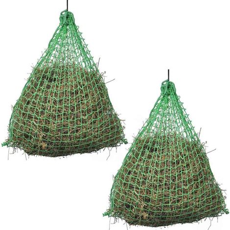 vidaXL Hay Nets 4 pcs Round 1x1 m PP(2x142140)