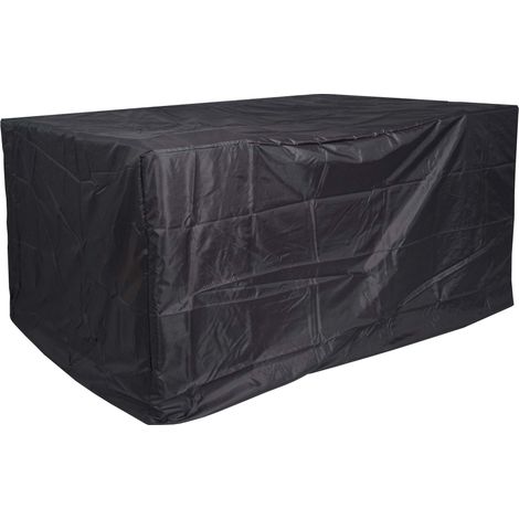 Funda HHG-656, Funda Lona Protectora, 130x215x170cm Mobiliario de Jardín Columpio Hollywood Exterior, antracita