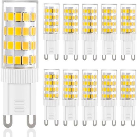 G9 LED-Lampen – 5 Watt – Warmweißes Licht – 3000 K – 10er-Pack (1/5)