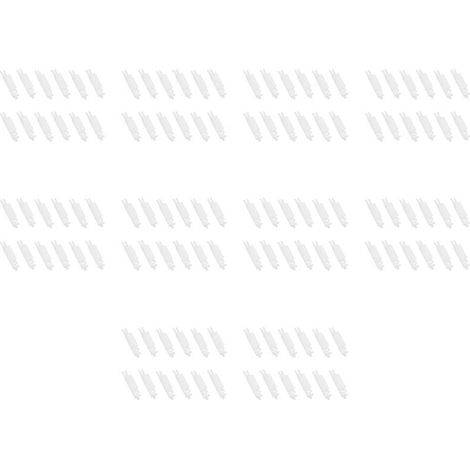 120 pezzi 8120AL 8120AF Clip di fissaggio per la striscia di rivestimento del parabrezza anteriore Clip per auto per il fissaggio della striscia di rivestimento del parabrezza (1/2)