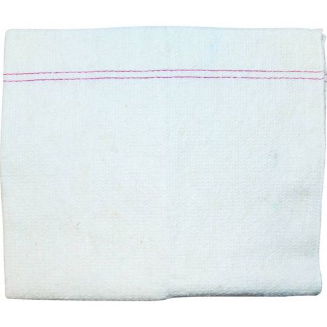 Alfombra de 60x70 cm, algodón blanco 60%. (1/5)