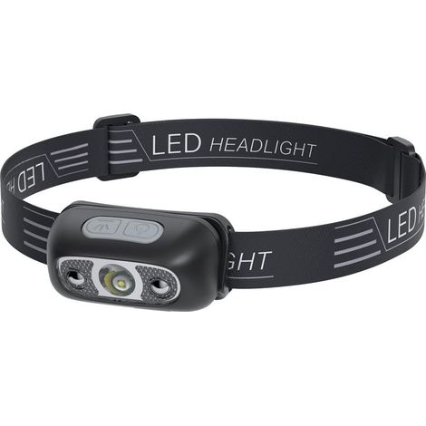 Lamp headlamp USB LED 800mah, control of the detector of movement, 120 lumens bright (1/5)
