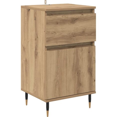 Maison Exclusive - Vitrina con cajón Roble artesanal 40 x 35 x 70