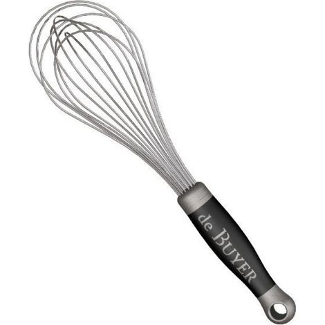 Fouet - - Göma - Fils en inox - Qualité Pro - Manche isolant - 22cm - Longueur intérieur 11.5cm - Ø5cm (1/4)